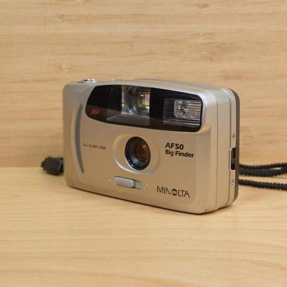 Minolta AF50 Big Finder Point and Shoot 35mm Film Camera - Picture 3 of 8